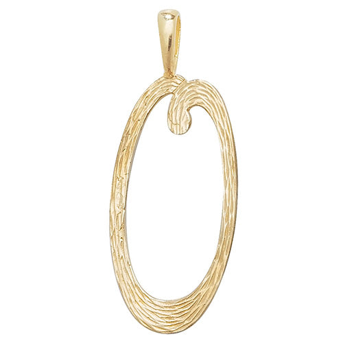 9ct Gold Initial Pendant - PN529