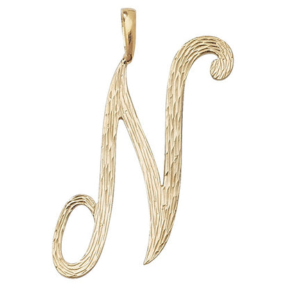 9ct Gold Initial Pendant - PN529
