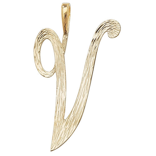 9ct Gold Initial Pendant - PN529